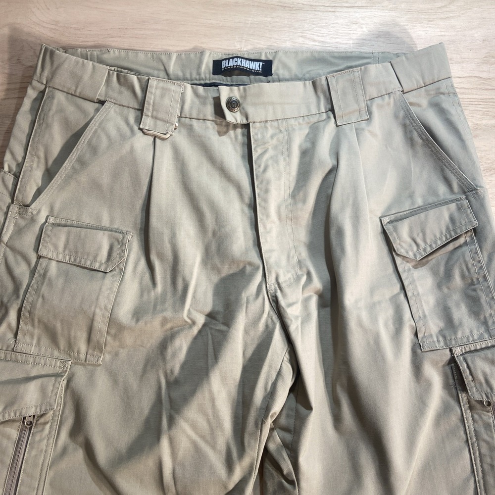 Blackhawk‎ Warrior Wear Tactical Cargo Pants Mens 40x36 FITS 36x34 Tan Combat